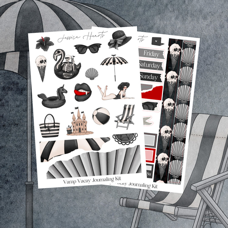 Vamp Vacay Journaling Kit