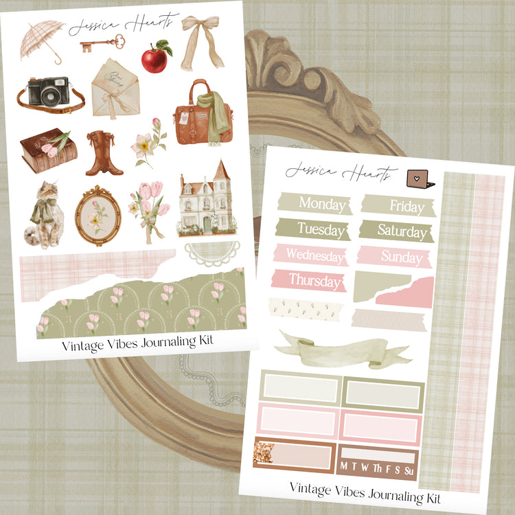Vintage Vibes Journaling Kit
