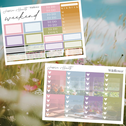 Wildflower Weekly Sticker Kit