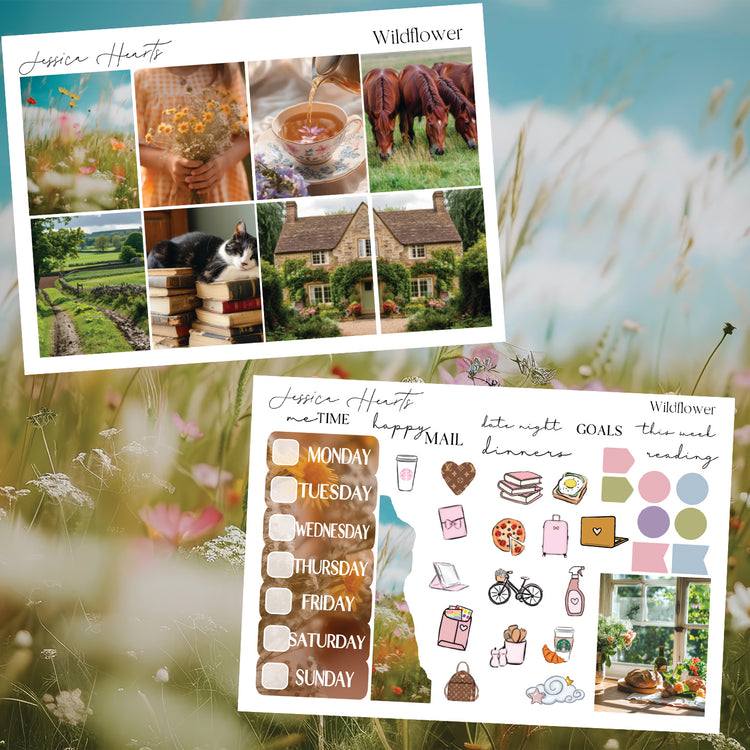 Wildflower Weekly Sticker Kit