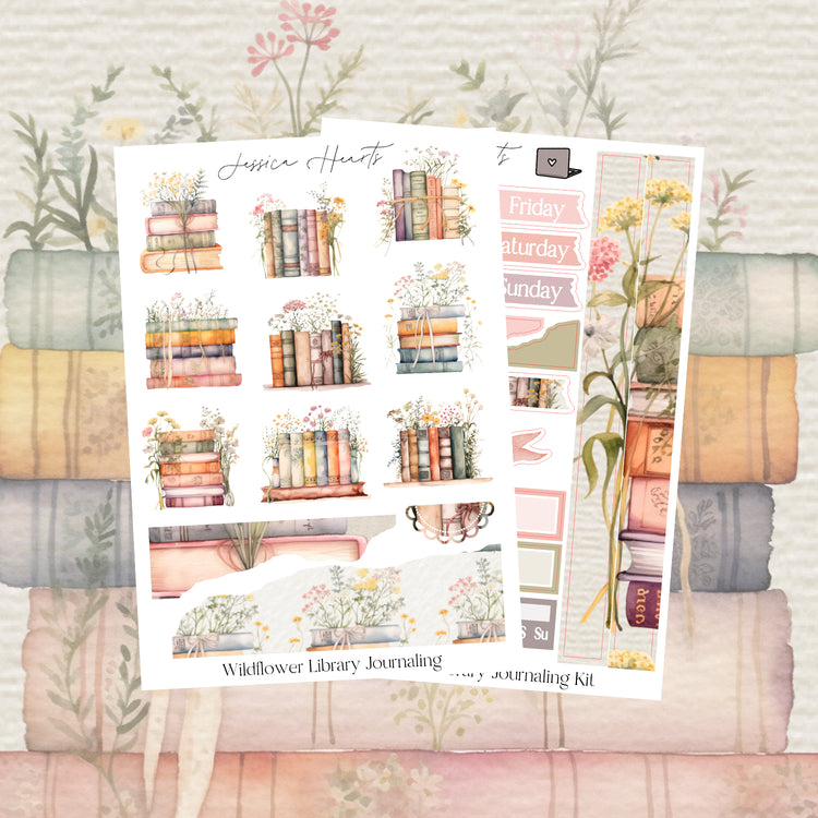 Wildflower Library Journaling Kit