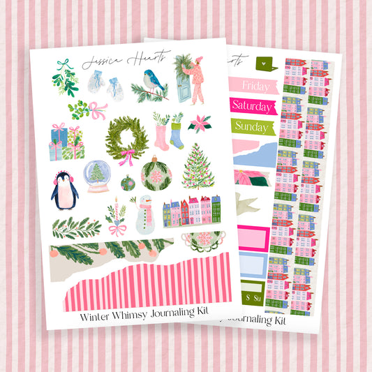 Winter Whimsy Journaling Kit