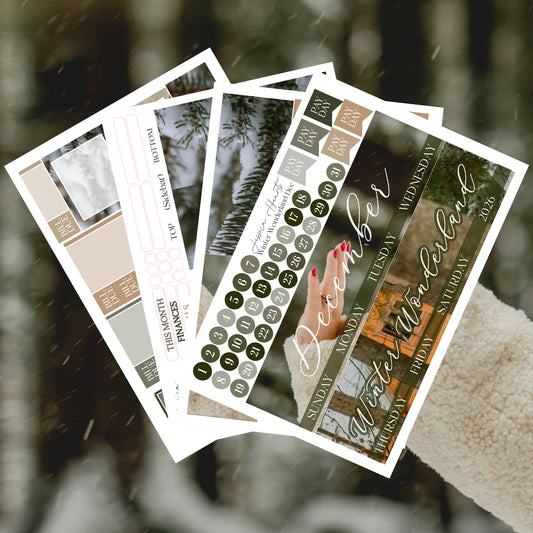 Winter Wonderland 2026 Monthly Kit