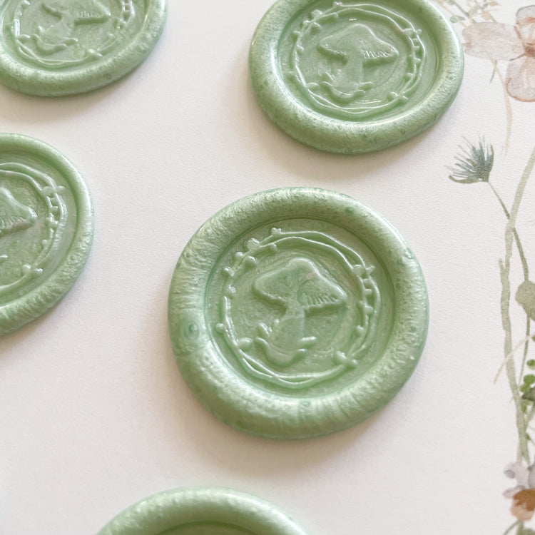Happily Ever After Mushroom Wax Seals