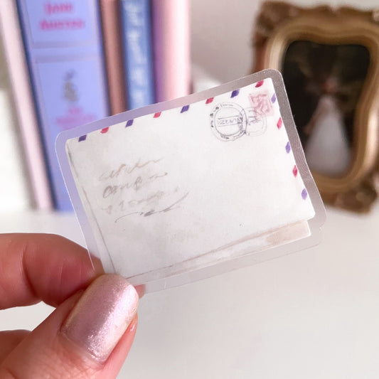 Love Letter Vinyl Sticker - Jessica Hearts