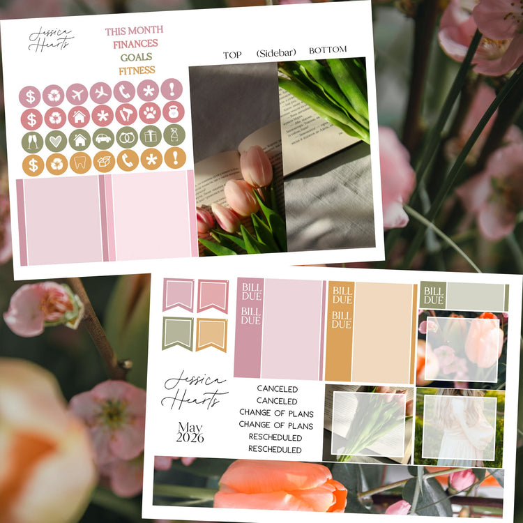 May 2026 Monthly Kit - Jessica Hearts