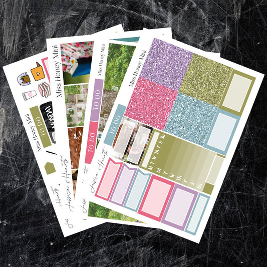 Miss Honey MINI Sticker Kit - Jessica Hearts