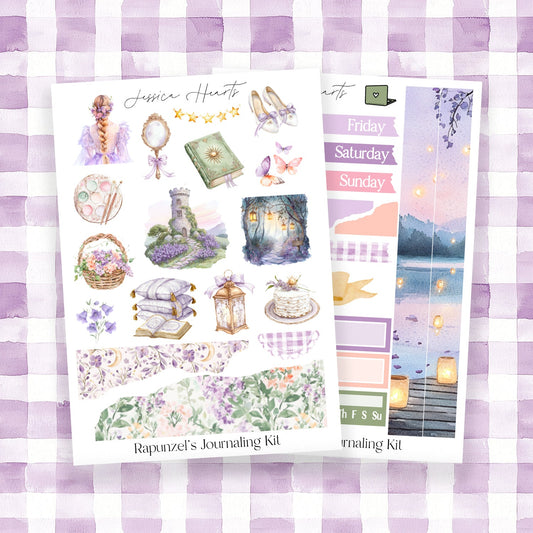 Rapunzel's Journaling Kit - Jessica Hearts