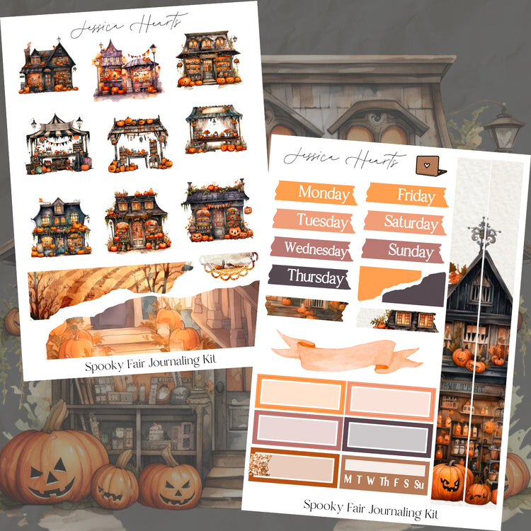 Spooky Fair Journaling Kit