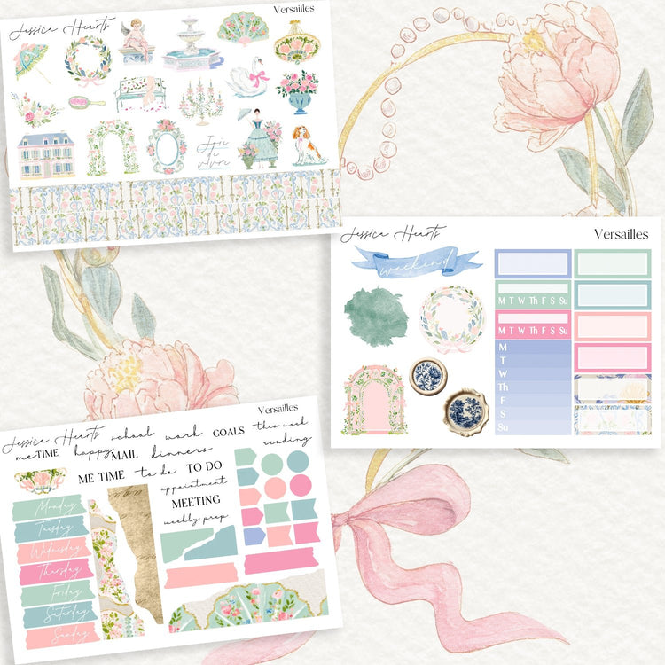Versailles Complete Journaling Kit *New Format* - Jessica Hearts