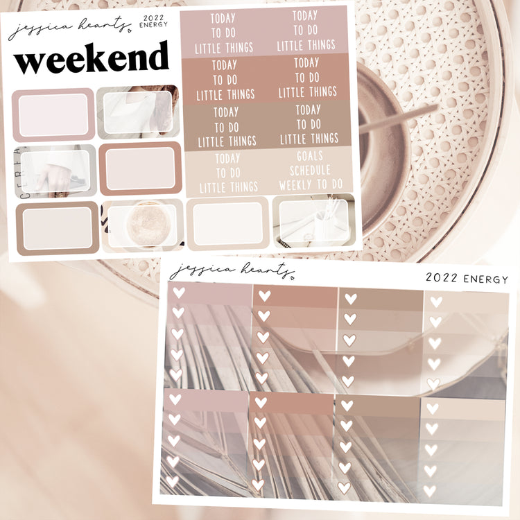 2022 Energy Weekly Sticker Kit