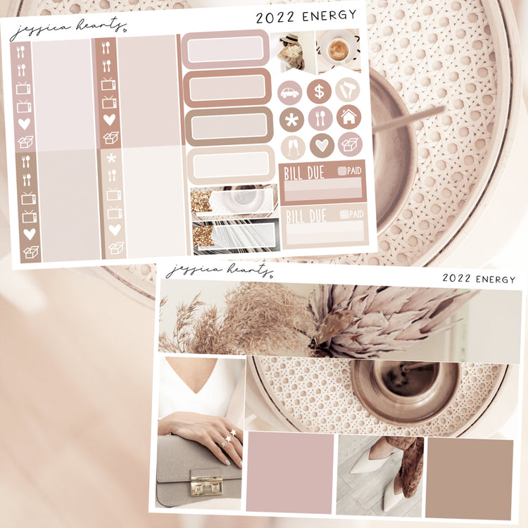 2022 Energy Weekly Sticker Kit