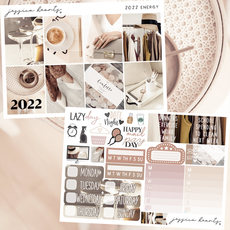 2022 Energy Weekly Sticker Kit