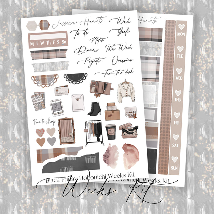 Black Friday Hobonichi Weeks Kit