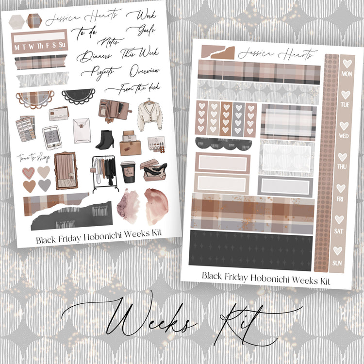 Black Friday Hobonichi Weeks Kit