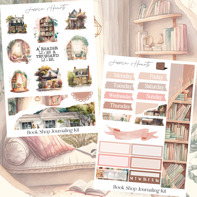 Book Shop Journaling Kit