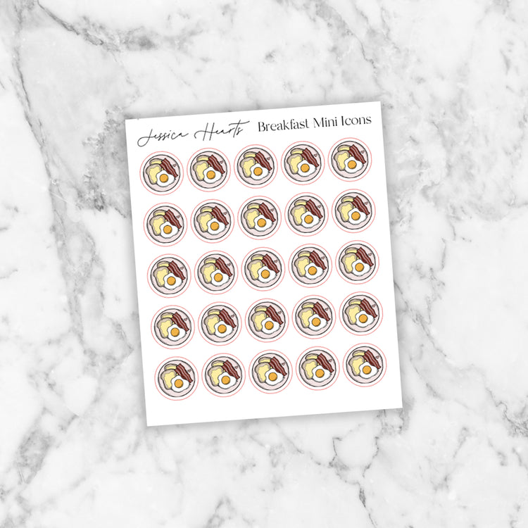 Breakfast Mini Icons