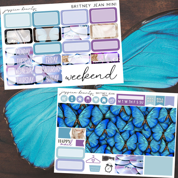 Britney Jean MINI Sticker Kit