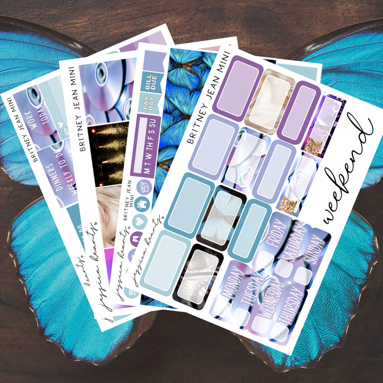 Britney Jean MINI Sticker Kit