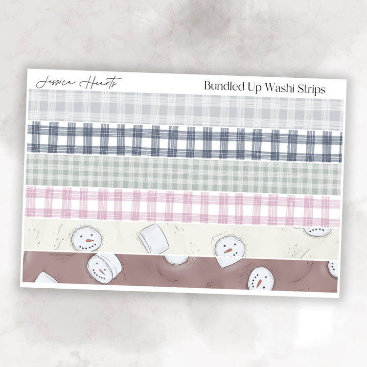 Bundled Up Washi Strips