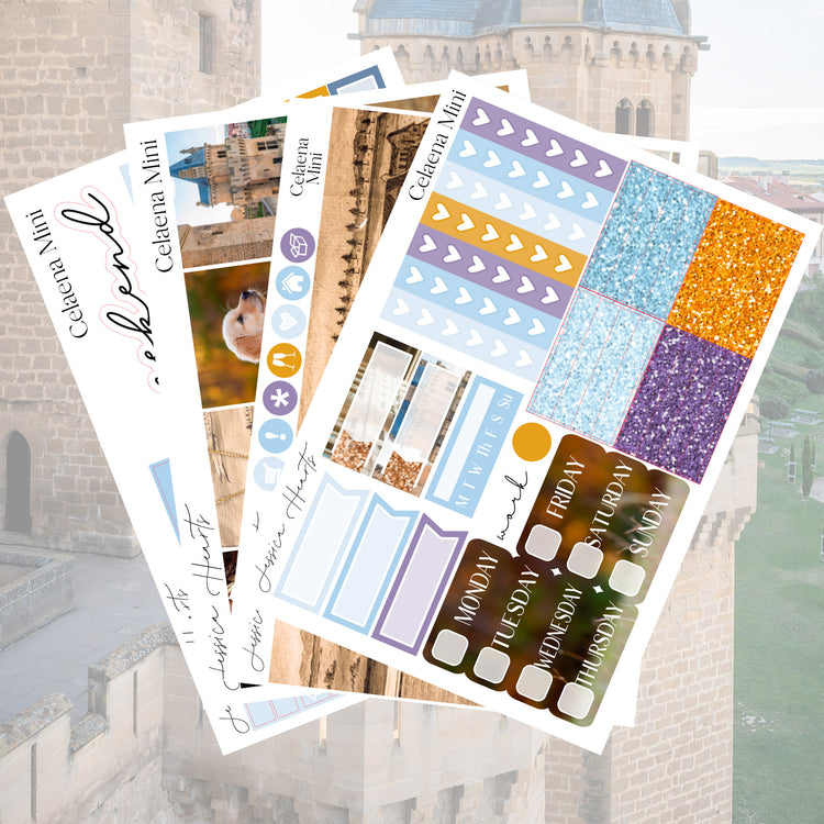 Celaena MINI Sticker Kit