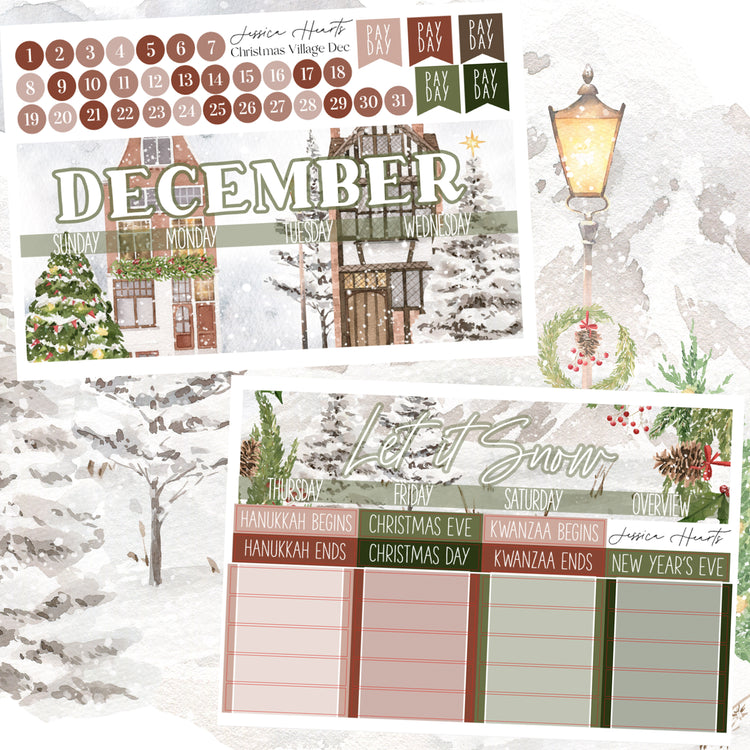 Christmas Village December 2022 Monthly Kit