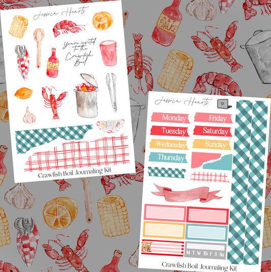 Crawfish Boil Journaling Kit