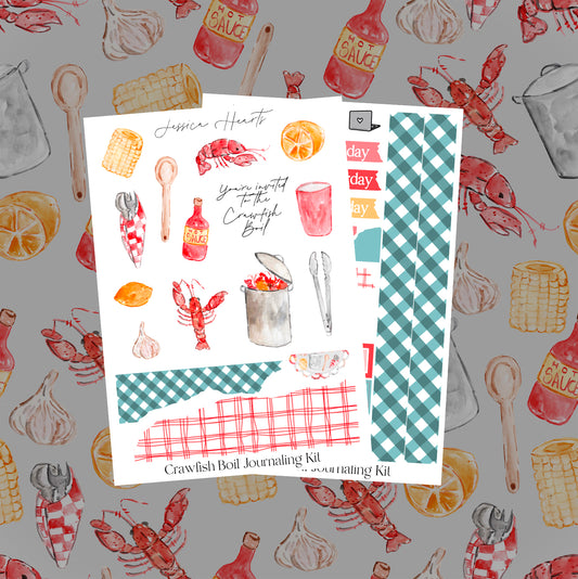 Crawfish Boil Journaling Kit