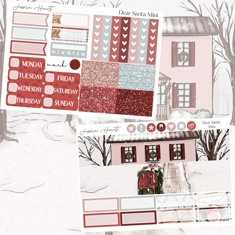 Dear Santa MINI Sticker Kit