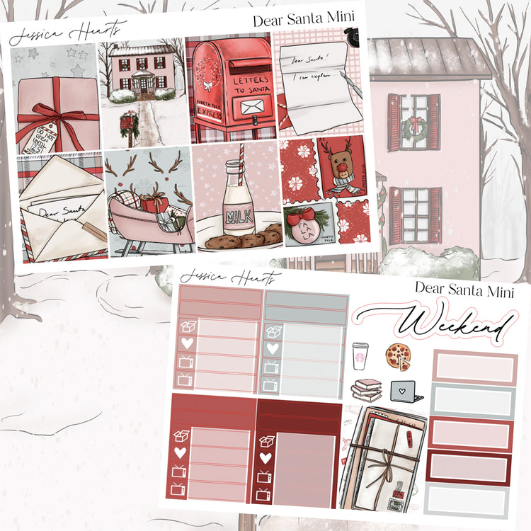 Dear Santa MINI Sticker Kit