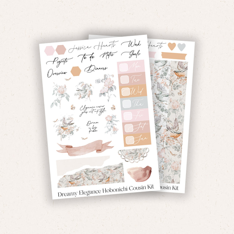 Dreamy Elegance Hobonichi Cousin Kit
