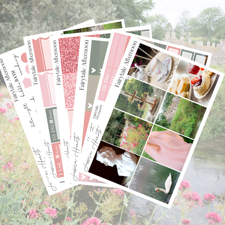 Fairytale Afternoon Weekly Sticker Kit