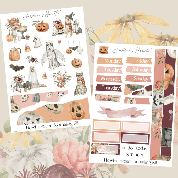Howl-O-Ween Journaling Kit