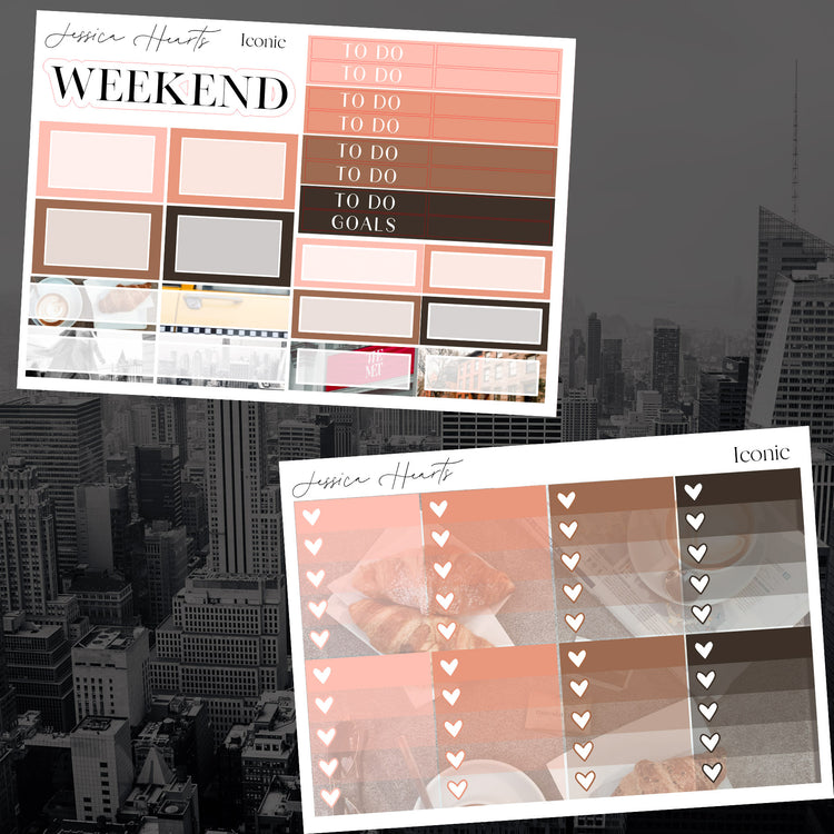 Iconic Weekly Sticker Kit