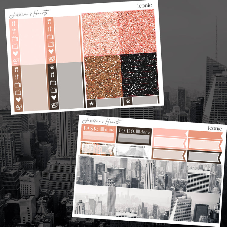 Iconic Weekly Sticker Kit