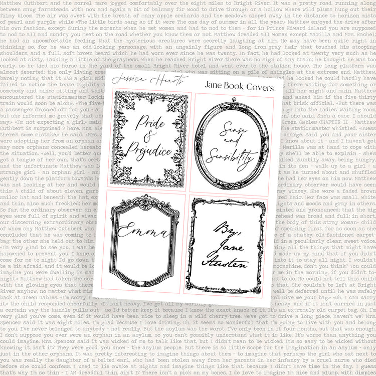 Jane Book Cover Foil