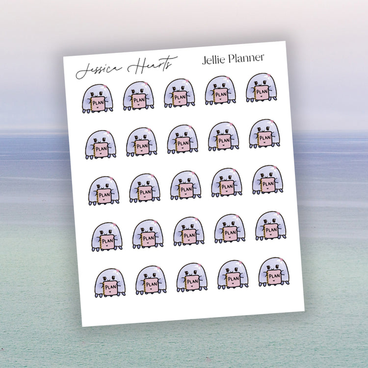 Jellie Planner Sticker Sheet
