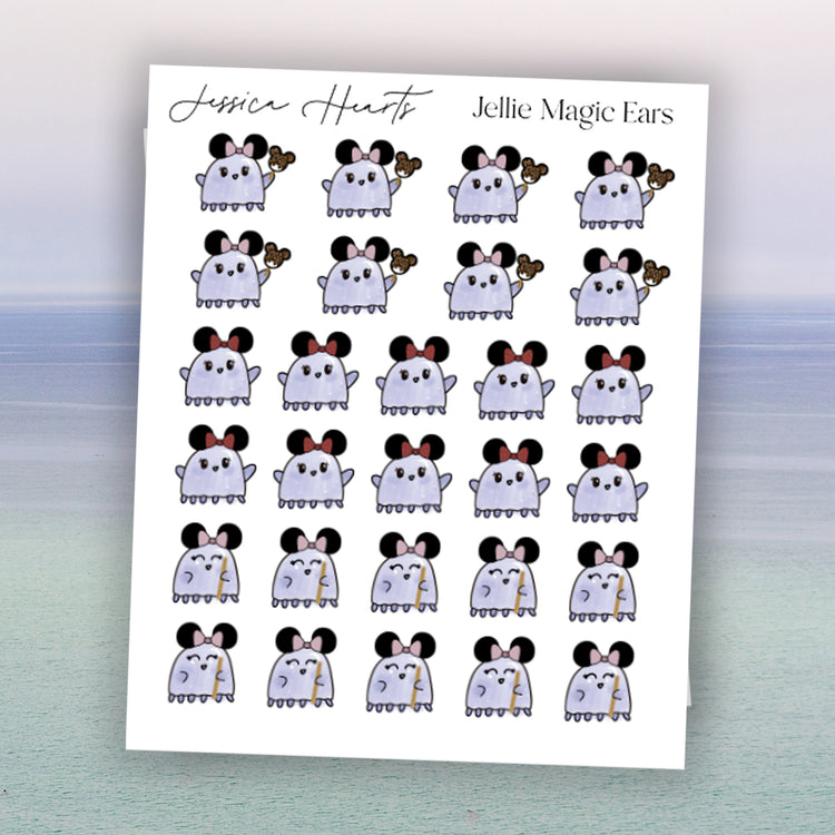 Jellie Magic Ears Sticker Sheet