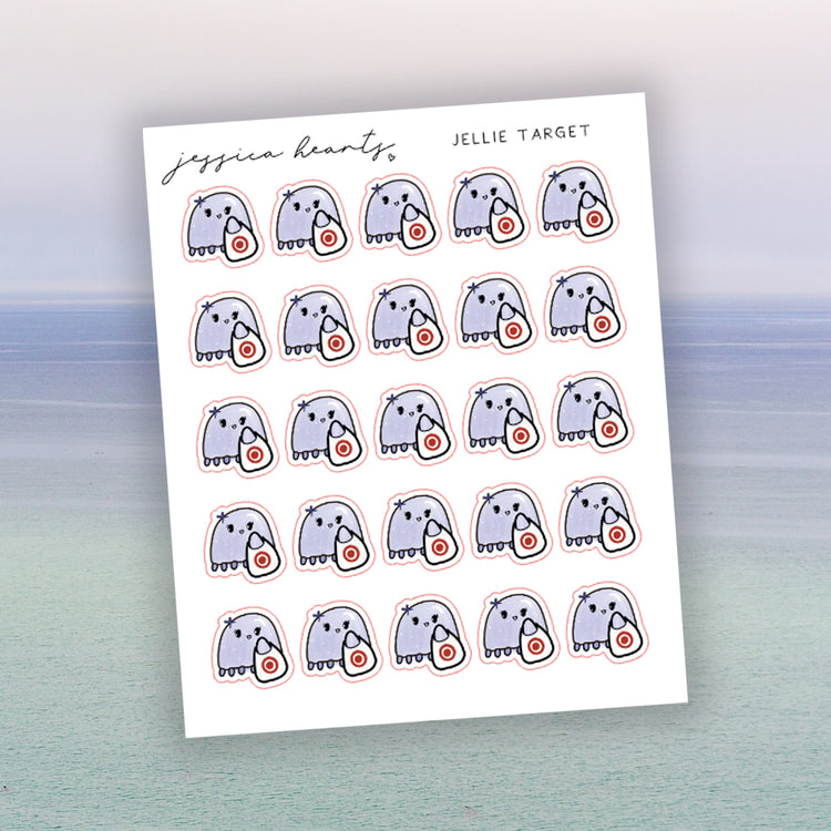 Jellie Shopping Sticker Sheet