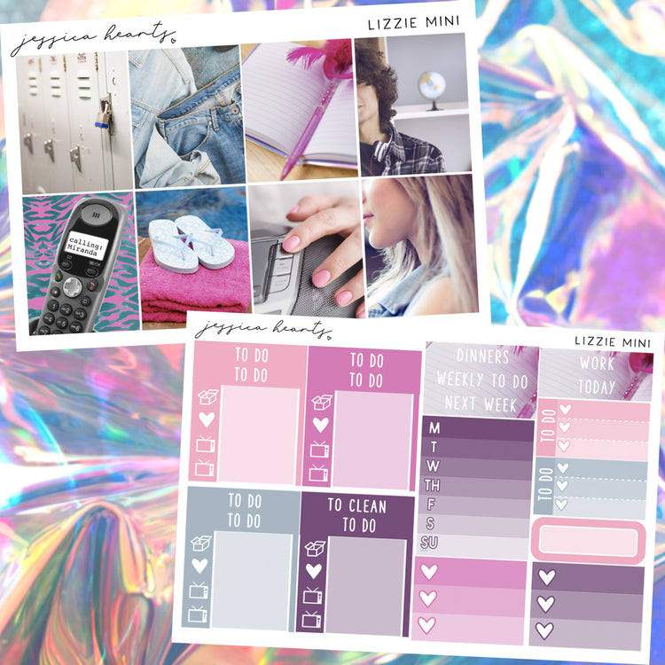 Lizzie MINI Sticker Kit