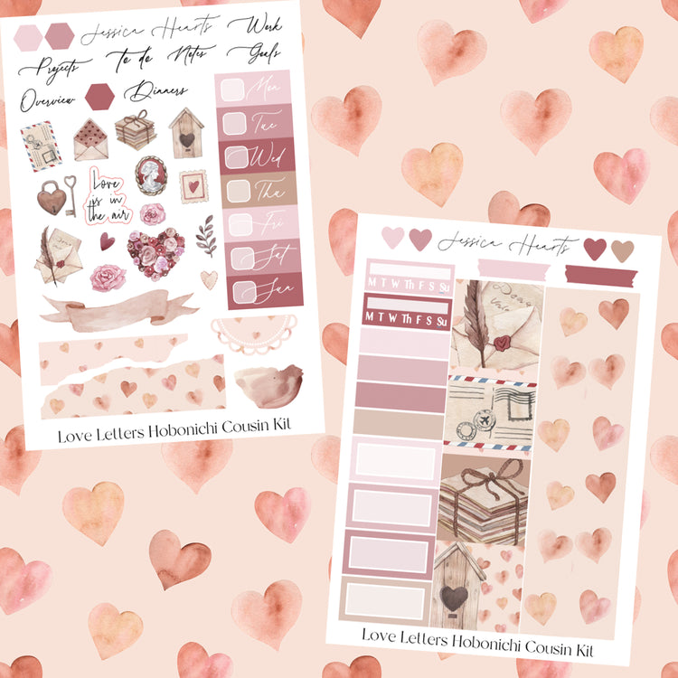 Love Letters Hobonichi Cousin Kit