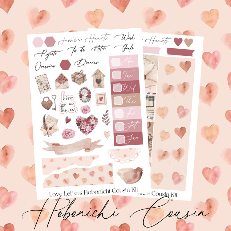 Love Letters Hobonichi Cousin Kit