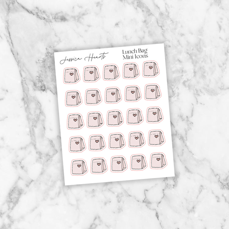 Lunch Bags Mini Icons