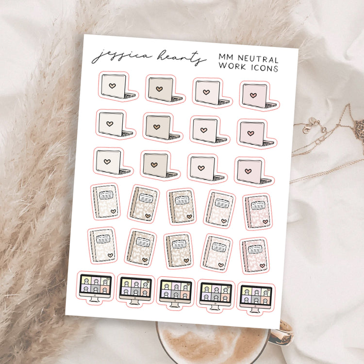 MM Neutral Work Icons