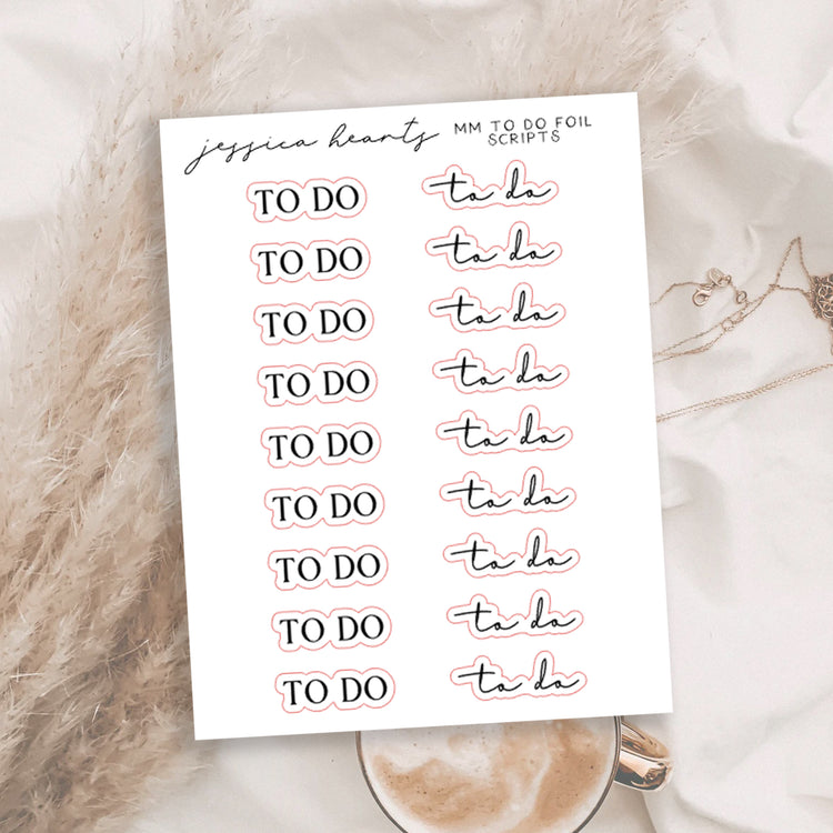 MM To Do Foil Scripts