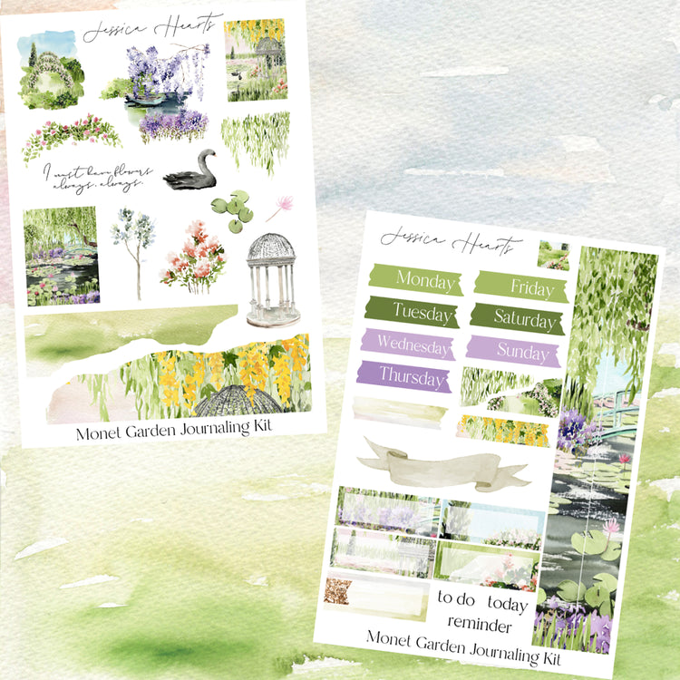 Monet's Garden Journaling Kit