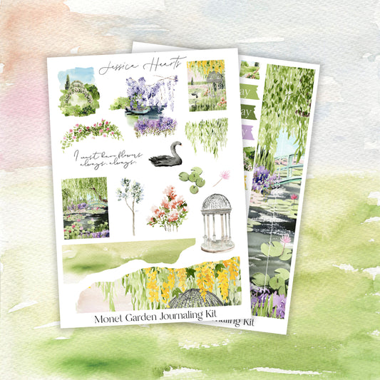 Monet's Garden Journaling Kit
