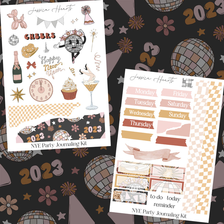 NYE Party Journaling Kit