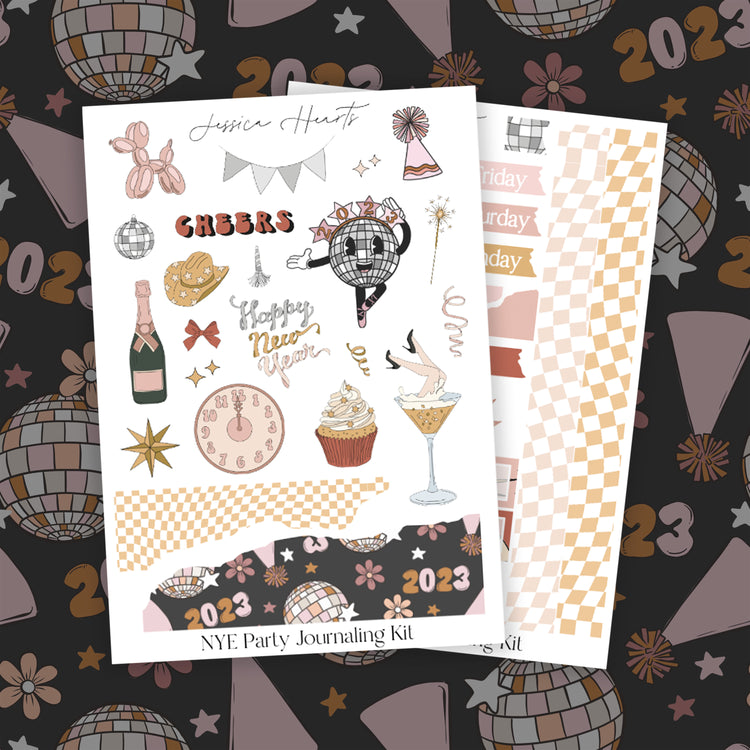 NYE Party Journaling Kit