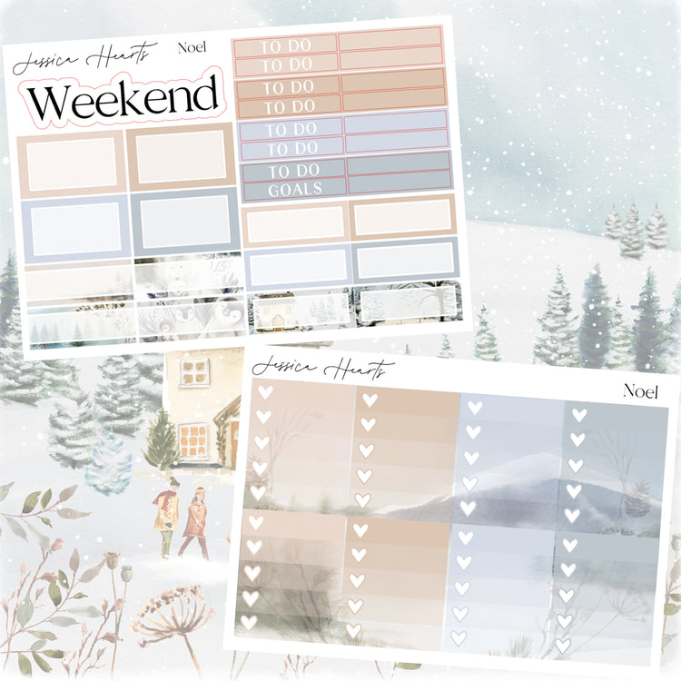 Noel Weekly Sticker Kit